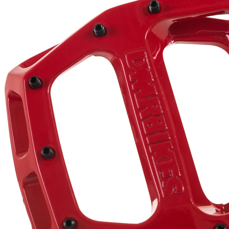 DMR V12 Pedals in Red-2